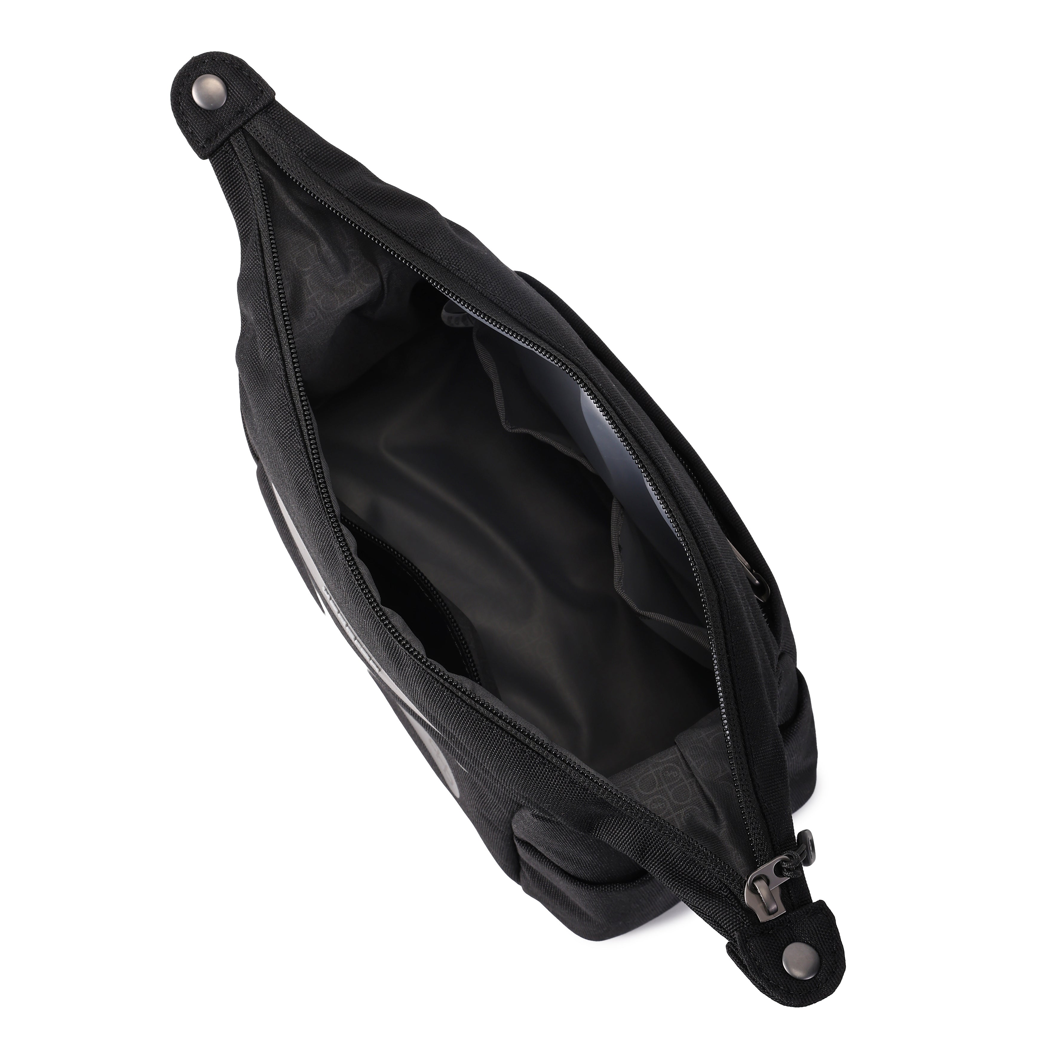 Interior of Hedgren BREAK Toiletry Bag in Black