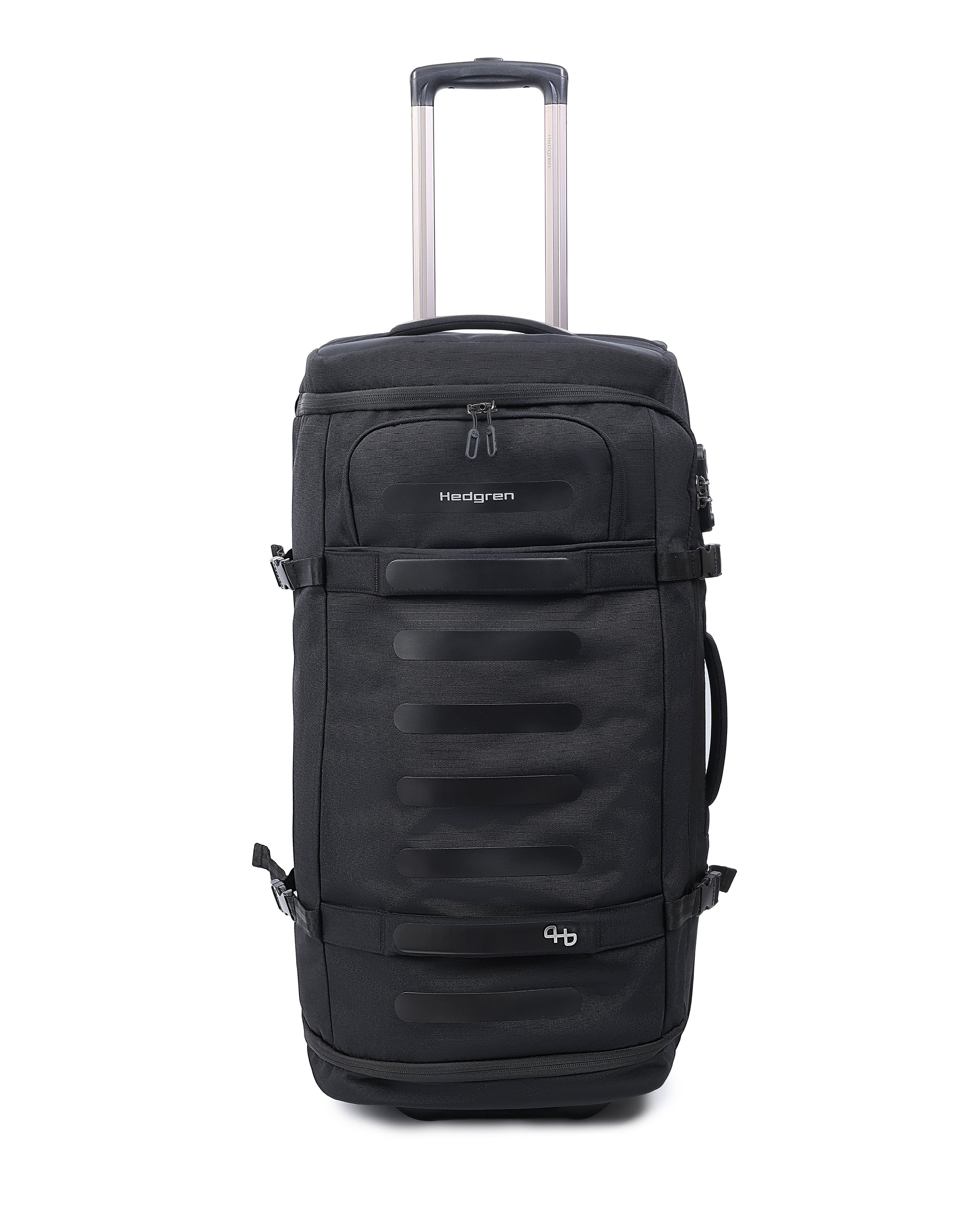 Hedgren COMPACT Rolling Duffle in Black