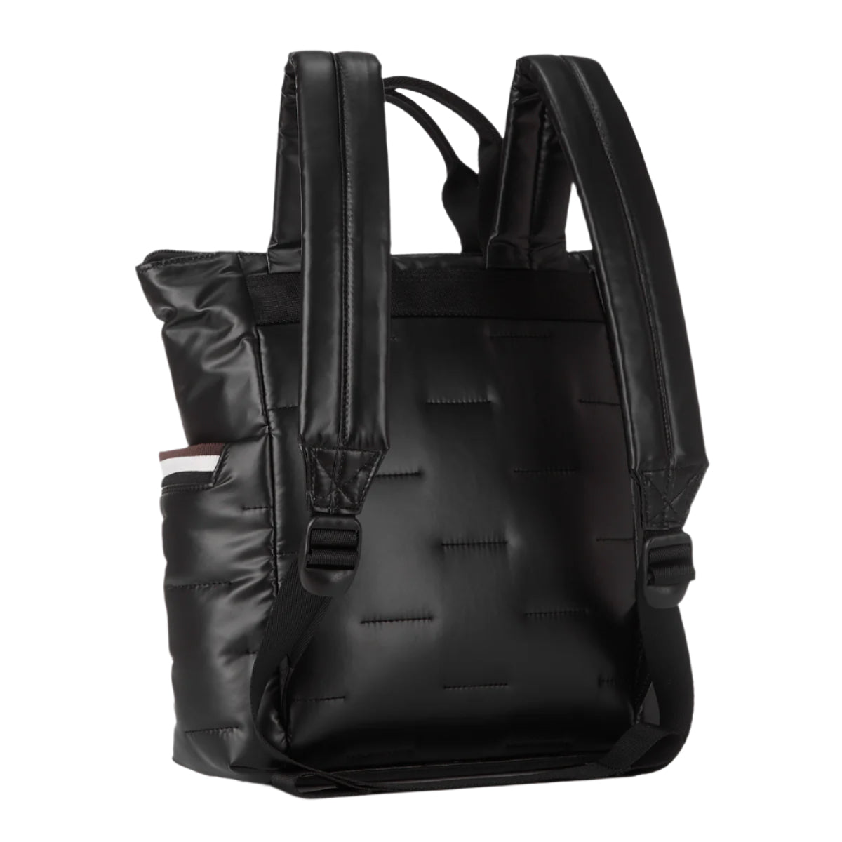 Back of Hedgren COMFY Backpack in Black