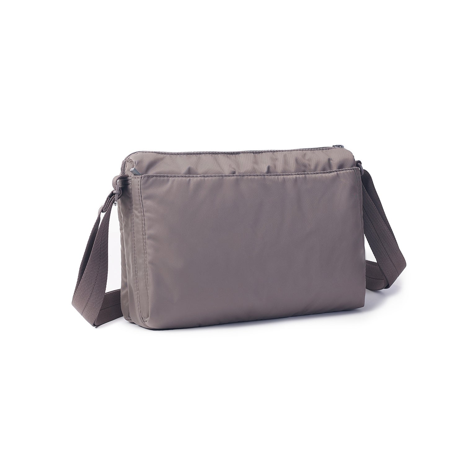 Back of Hedgren EYE MEDIUM Crossbody in Sepia