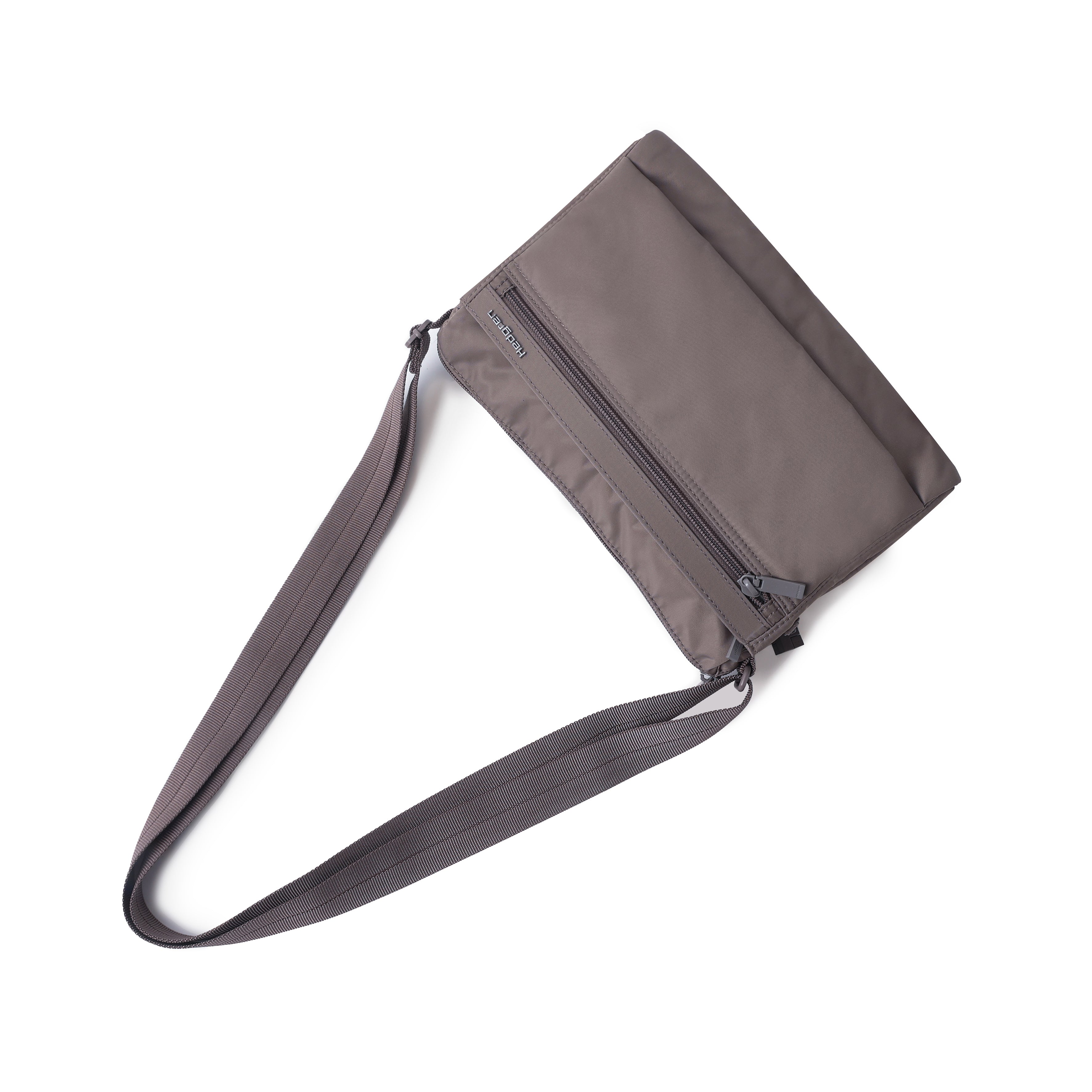 Hedgren EYE MEDIUM Crossbody in Sepia laying flat
