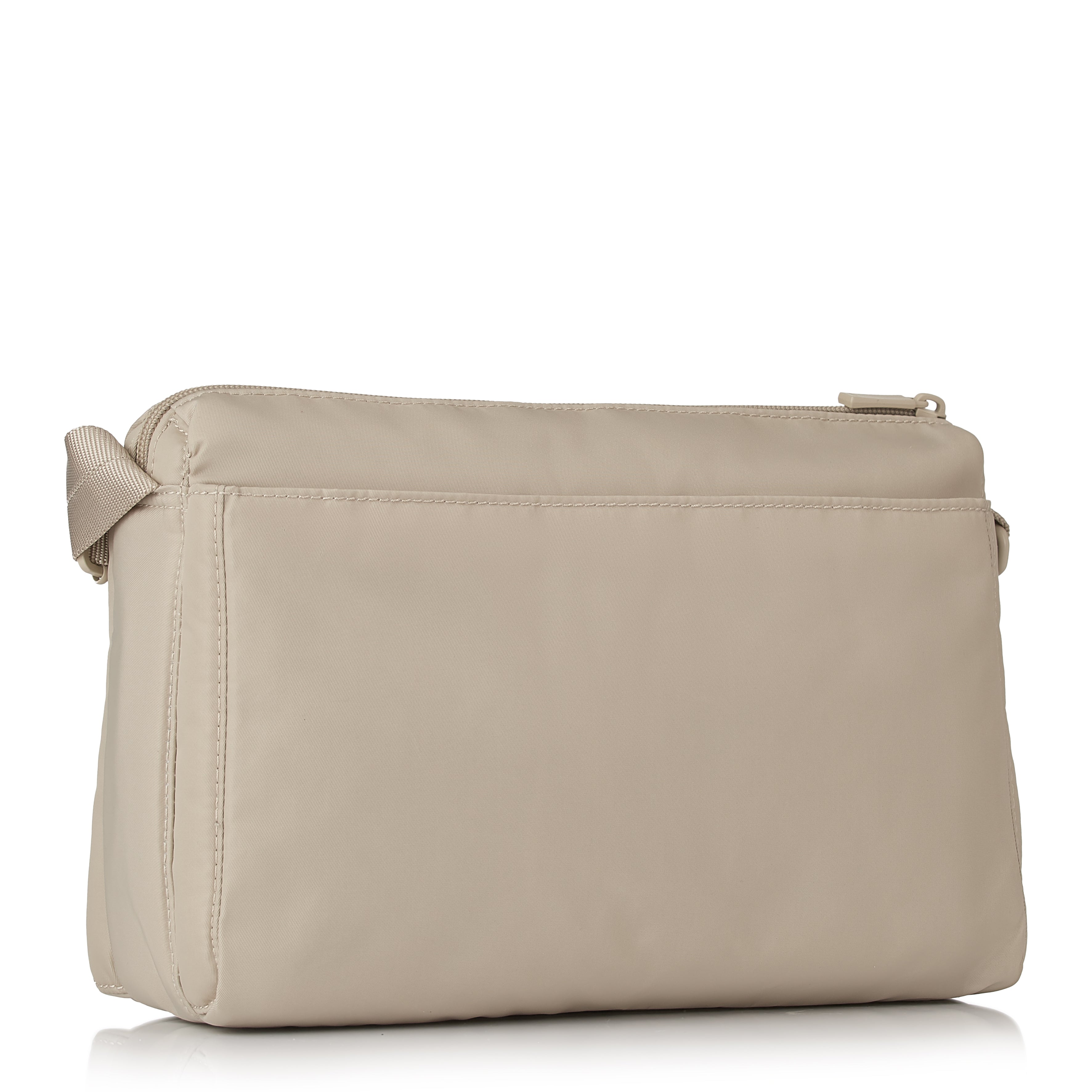 Back of Hedgren EYE MEDIUM Crossbody in Cashmere Beige