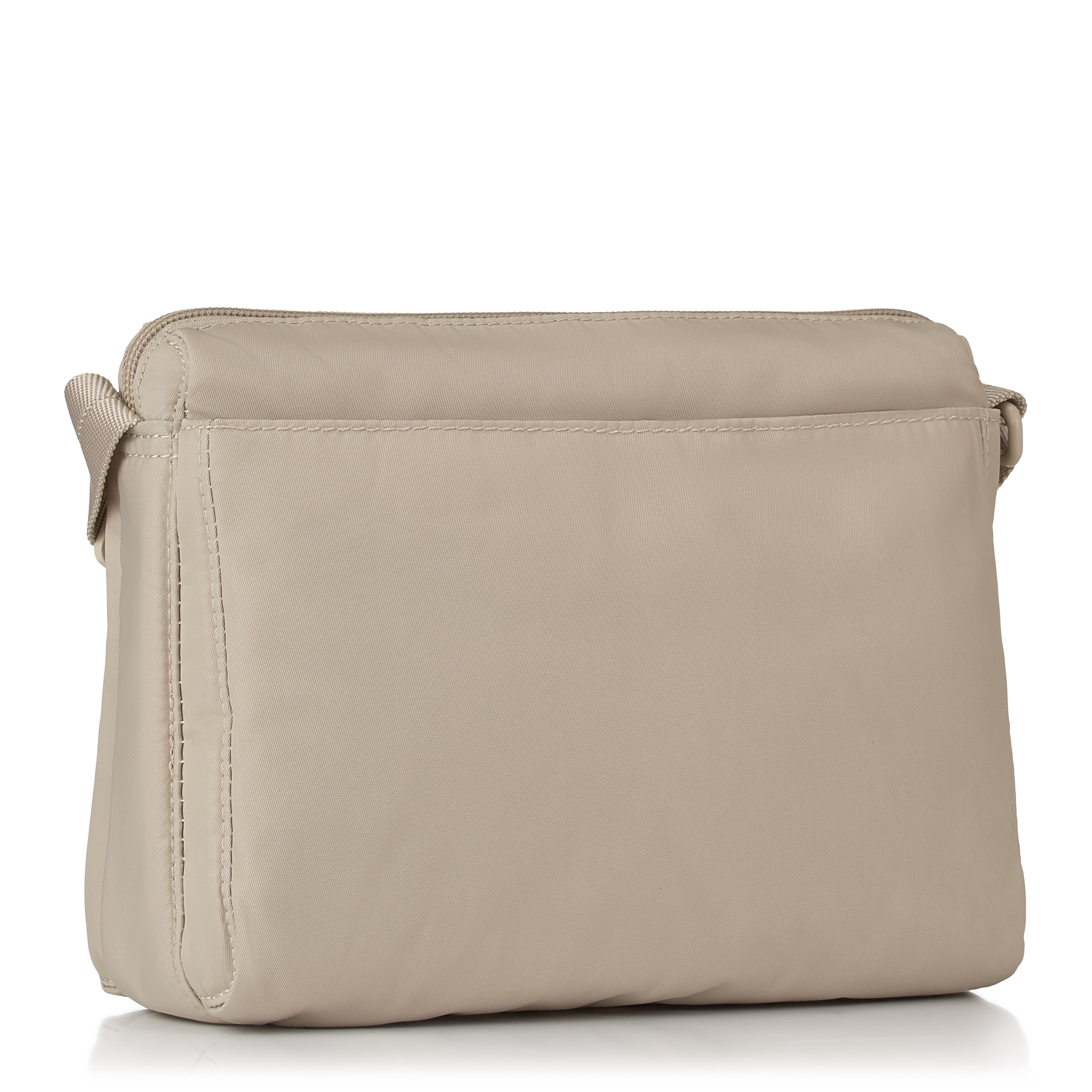 Back of Eye RFID Shoulder Bag #color_cashmere beige