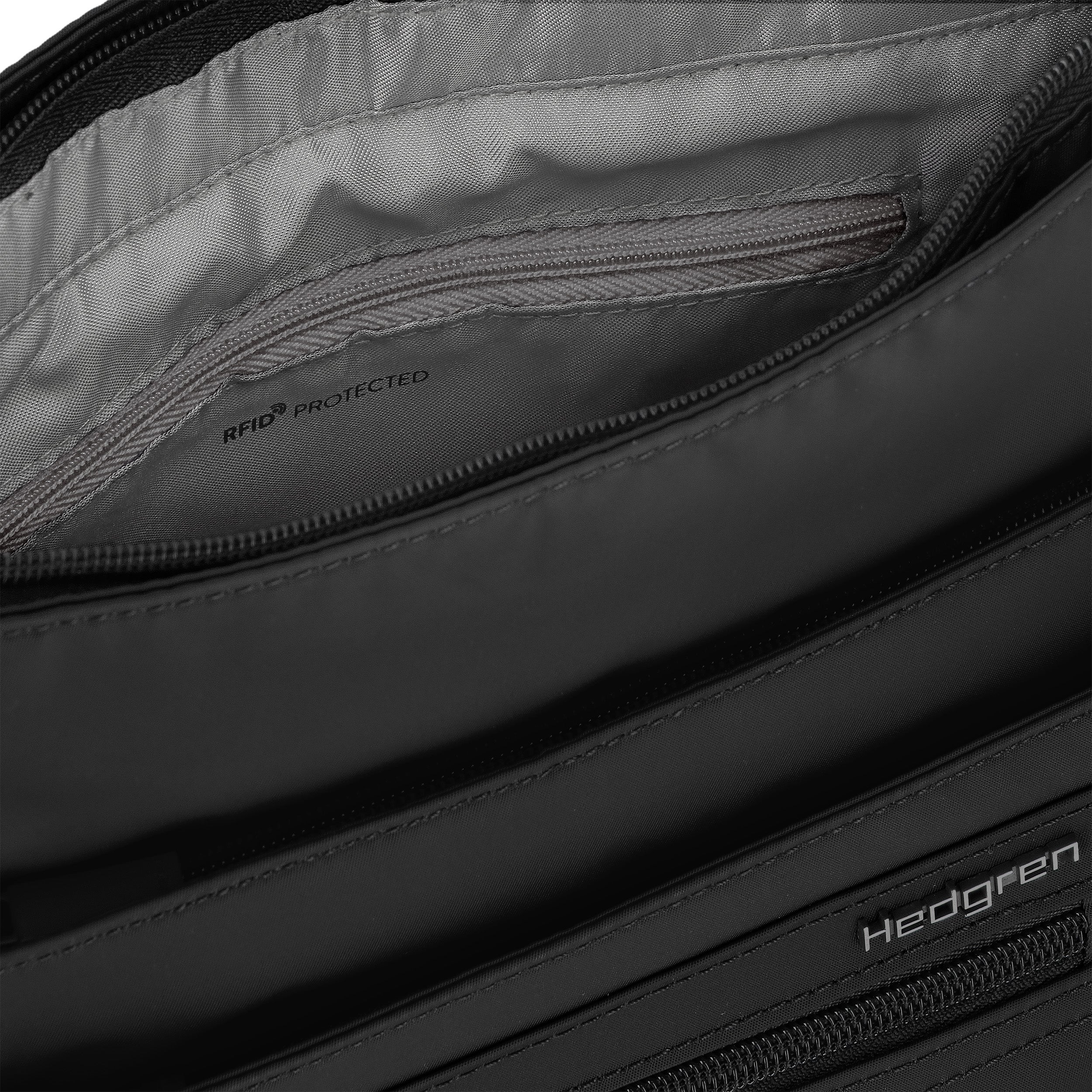 RFID pocket inside Orva RFID Crossbody #color_black