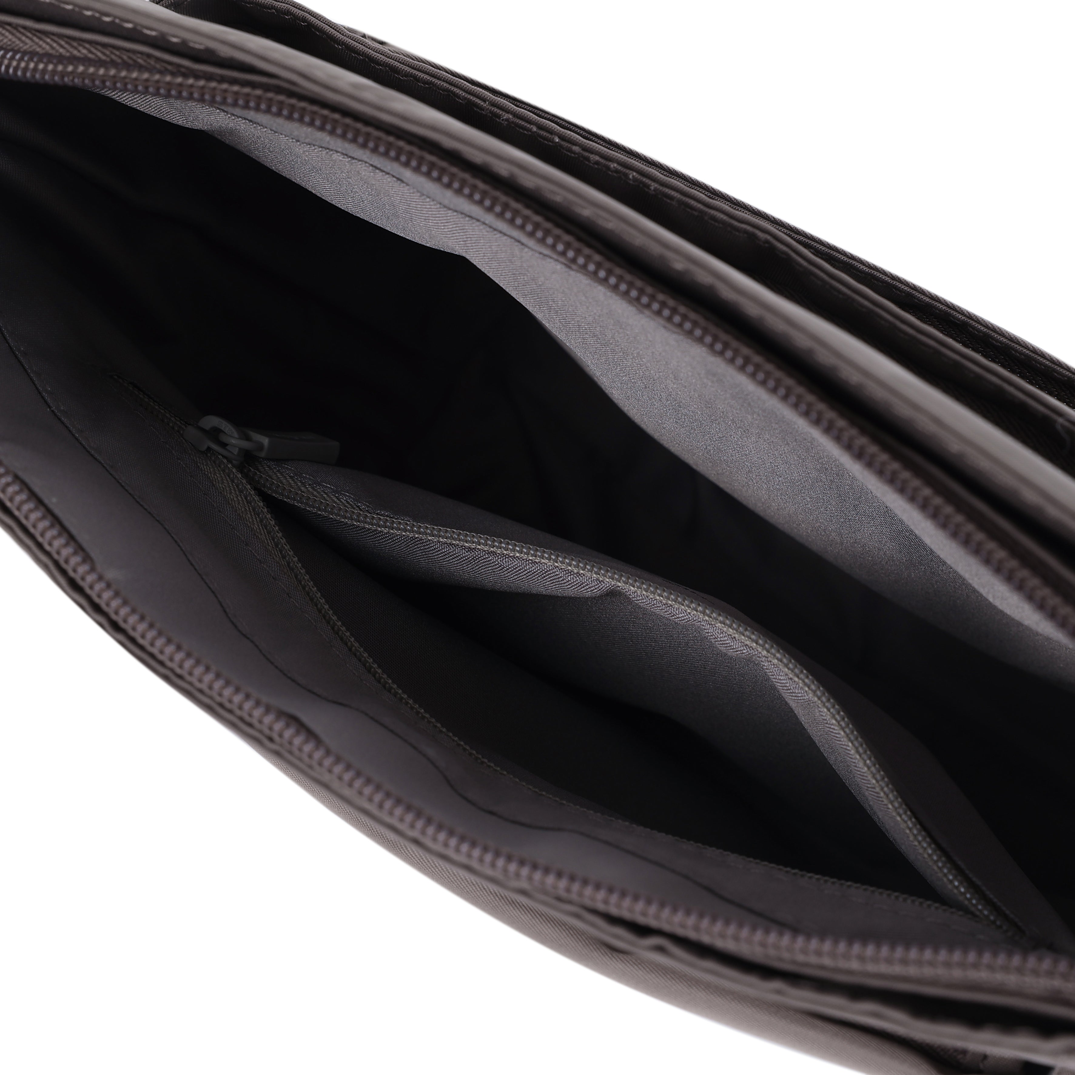 Interior of Orva RFID Crossbody #color_sepia