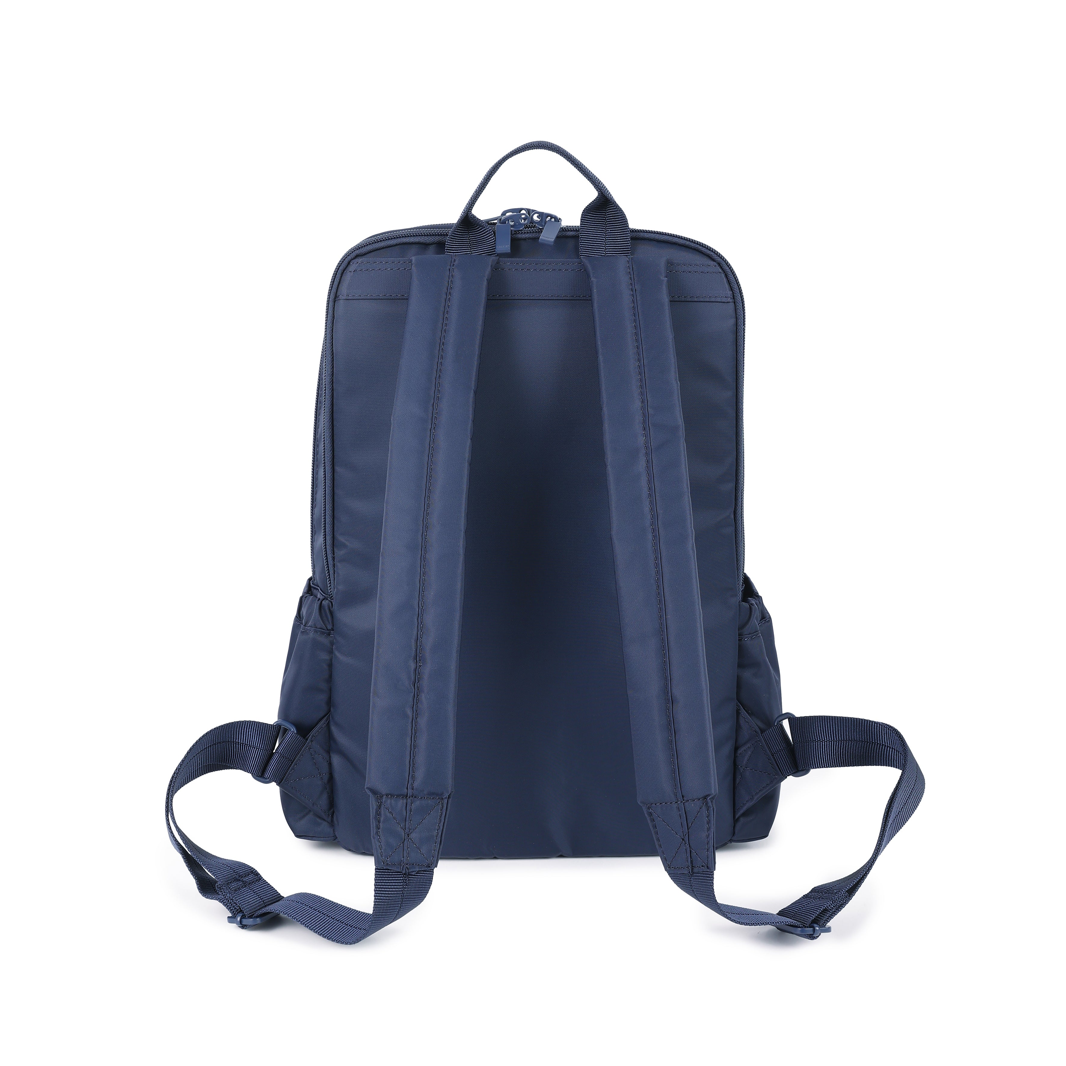 Back of Hedgren AVA 15." Laptop Backpack in Total Eclipse Navy