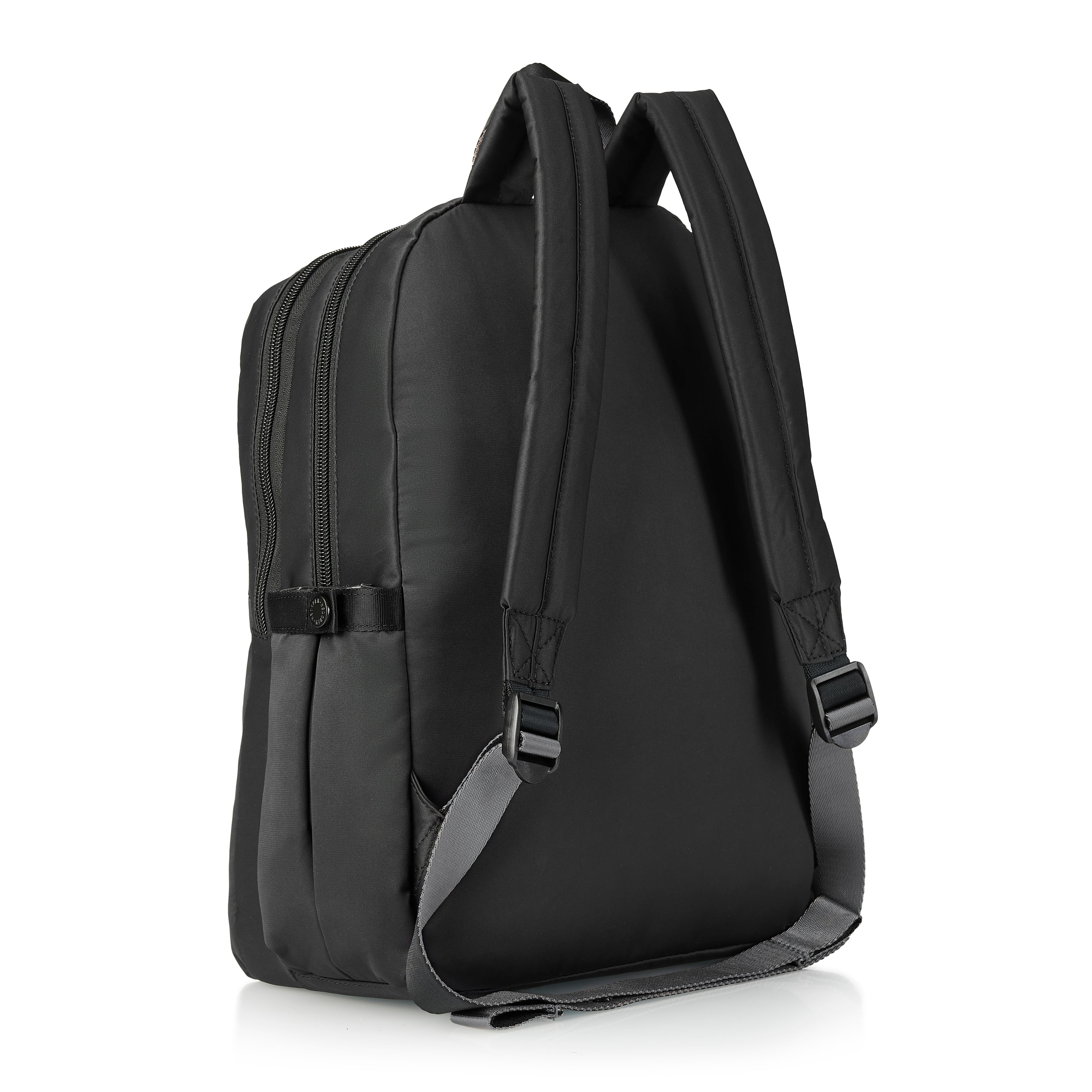 Back of Hedgren COSMOS Backpack in Black