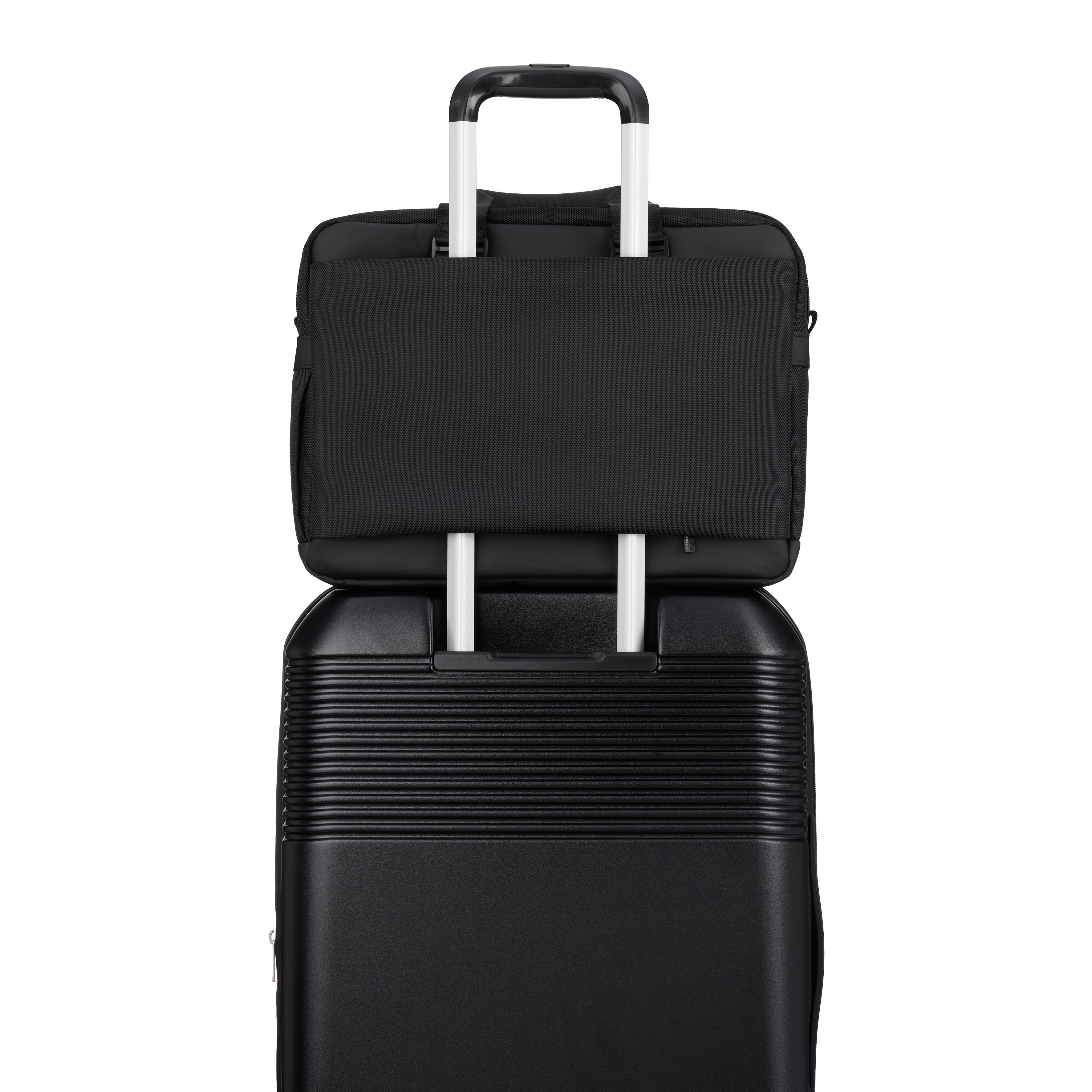 Smart sleeve on Hedgren BYTE Laptop Bag in Black