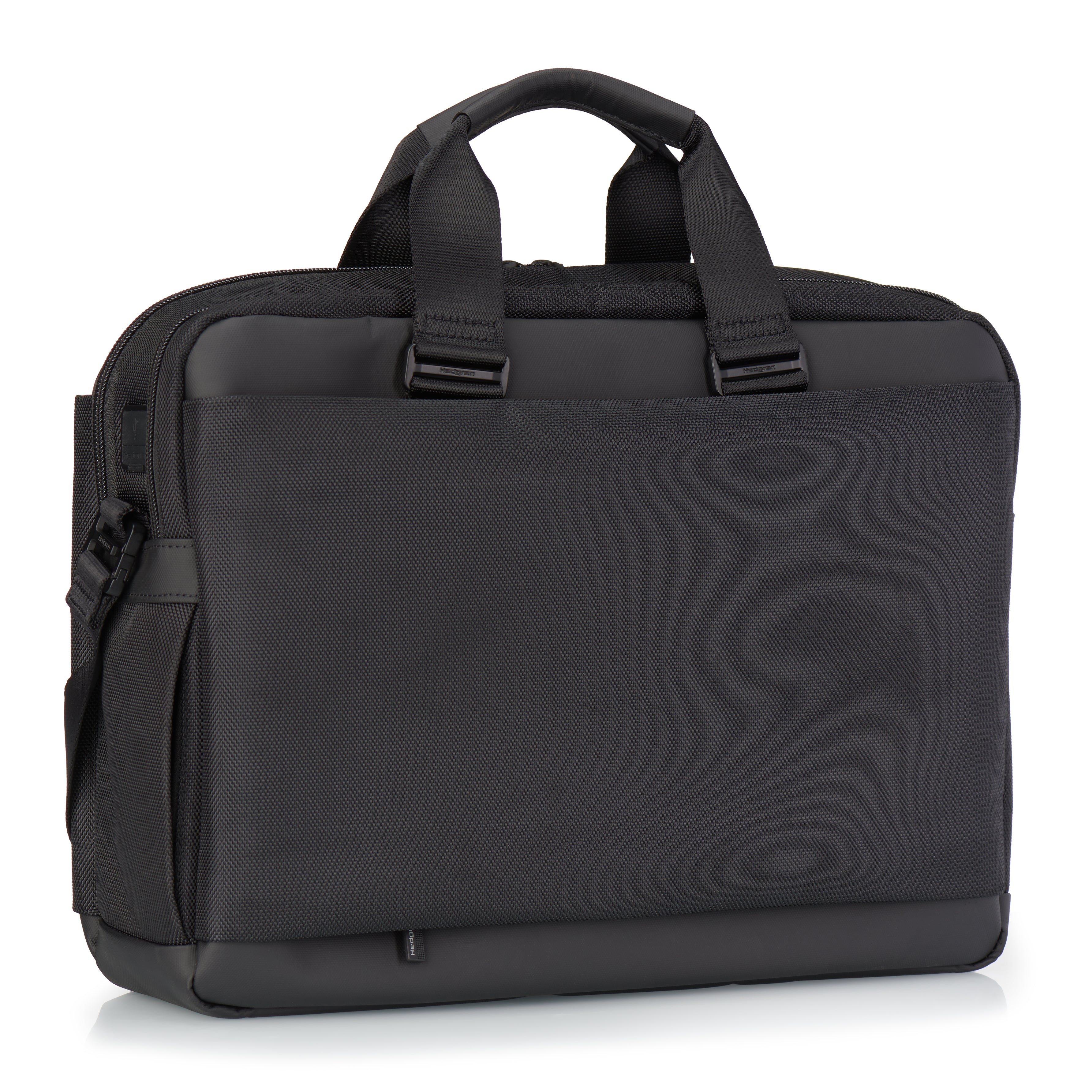 Back of Hedgren BYTE Laptop Bag in Black
