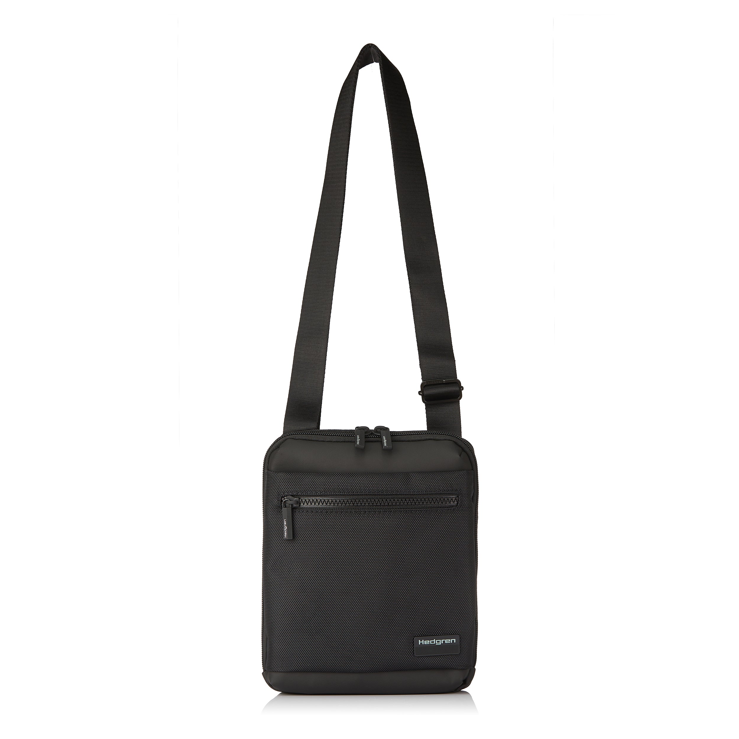 Hedgren CHIP Crossbody in Black with strap extended