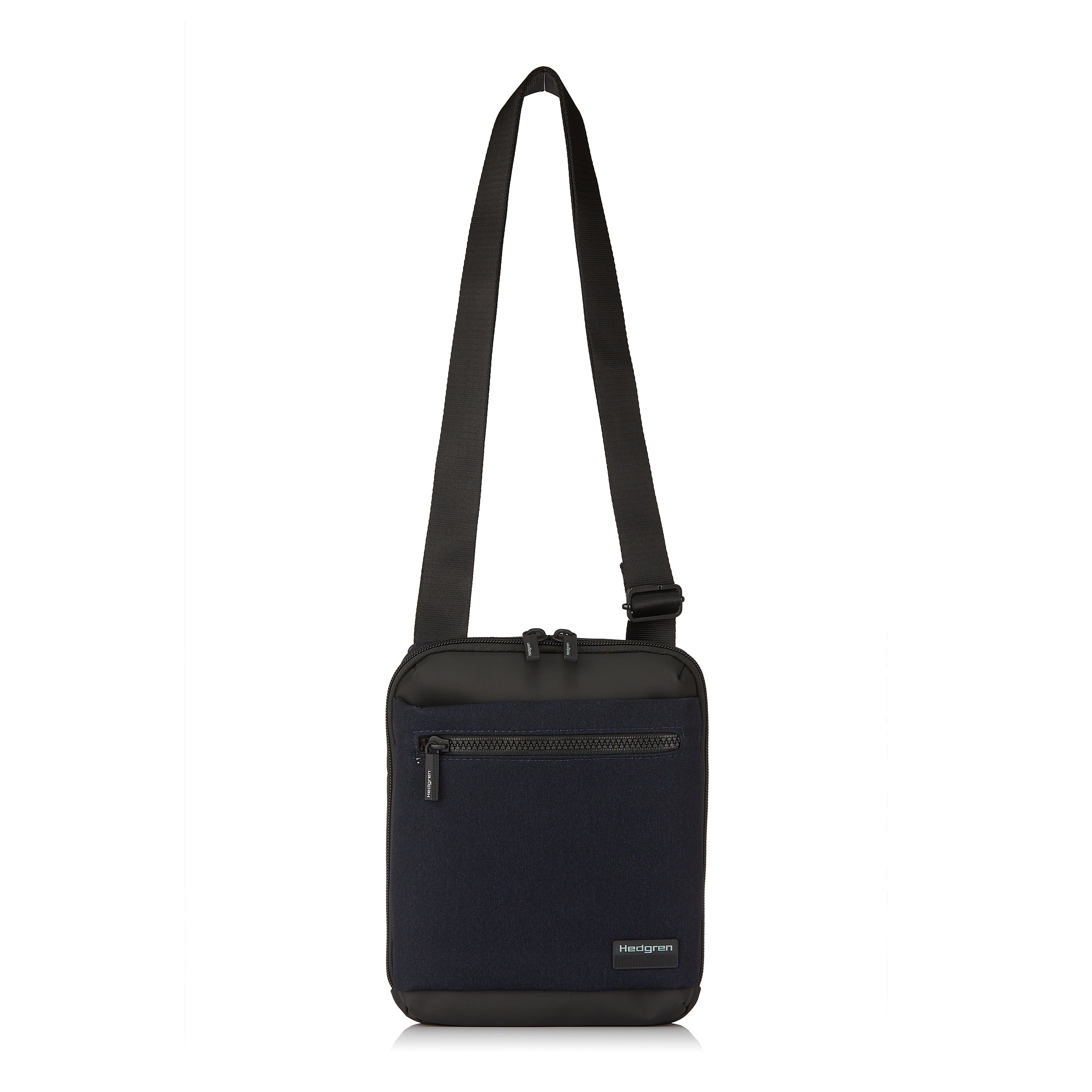 Hedgren CHIP Crossbody in Elegant Blue with strap extended