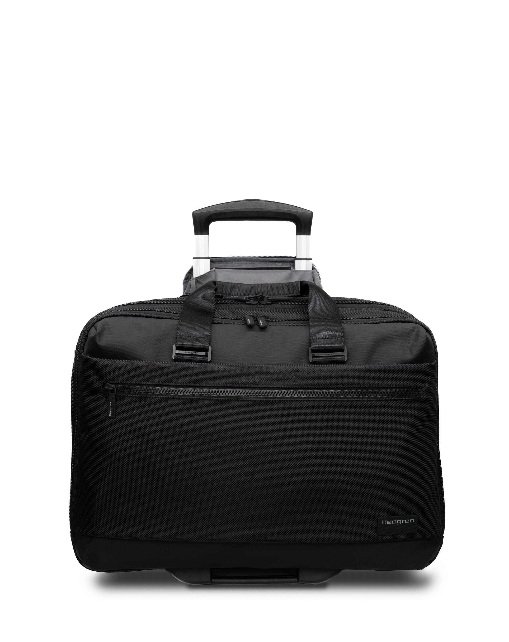 Hedgren CARD Rolling Tote in Black