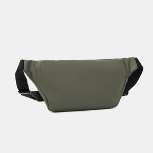 Back of Visit Belt Bag in vaporous grey/olive