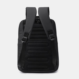 Back panel on Hedgren's Handle Laptop Backpack in Performance Black