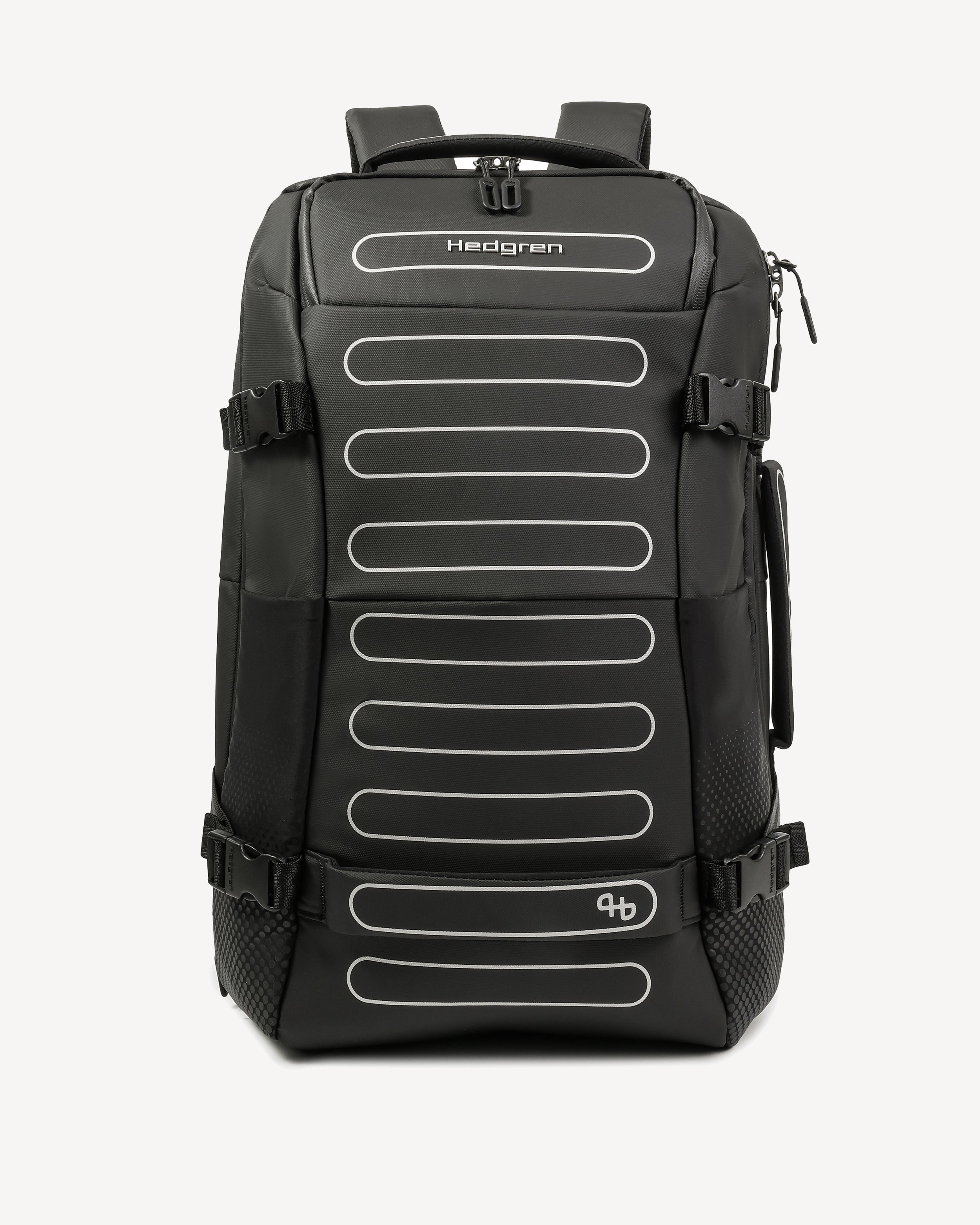 HEUGN ユーゲン　CLARK サイズ3 TRIP Large Backpack in Performance Black | Hedgren