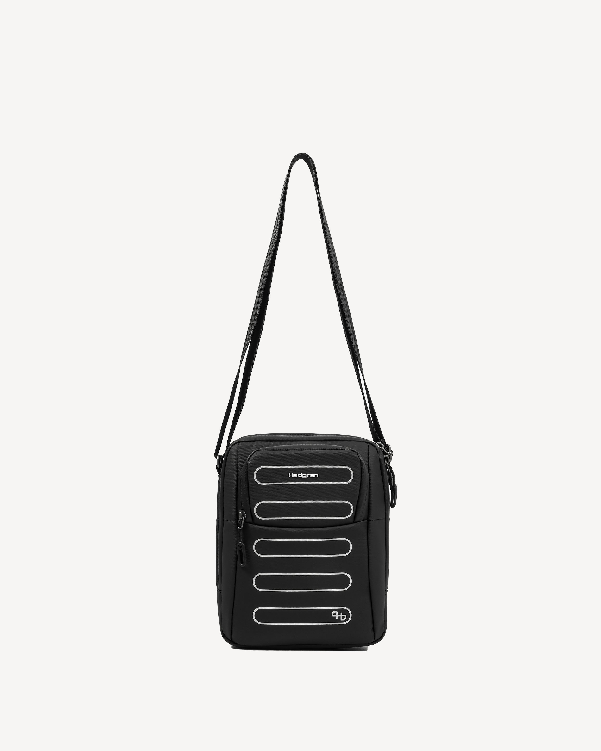RELAX Vertical Crossbody in Performance Black | Hedgren