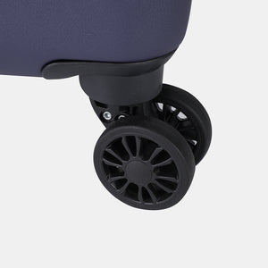 Close up of wheel on Grip Spinner in Peacoat Blue