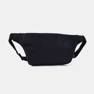 Back of Hedgren's Visit Belt Bag in Peacoat Blue