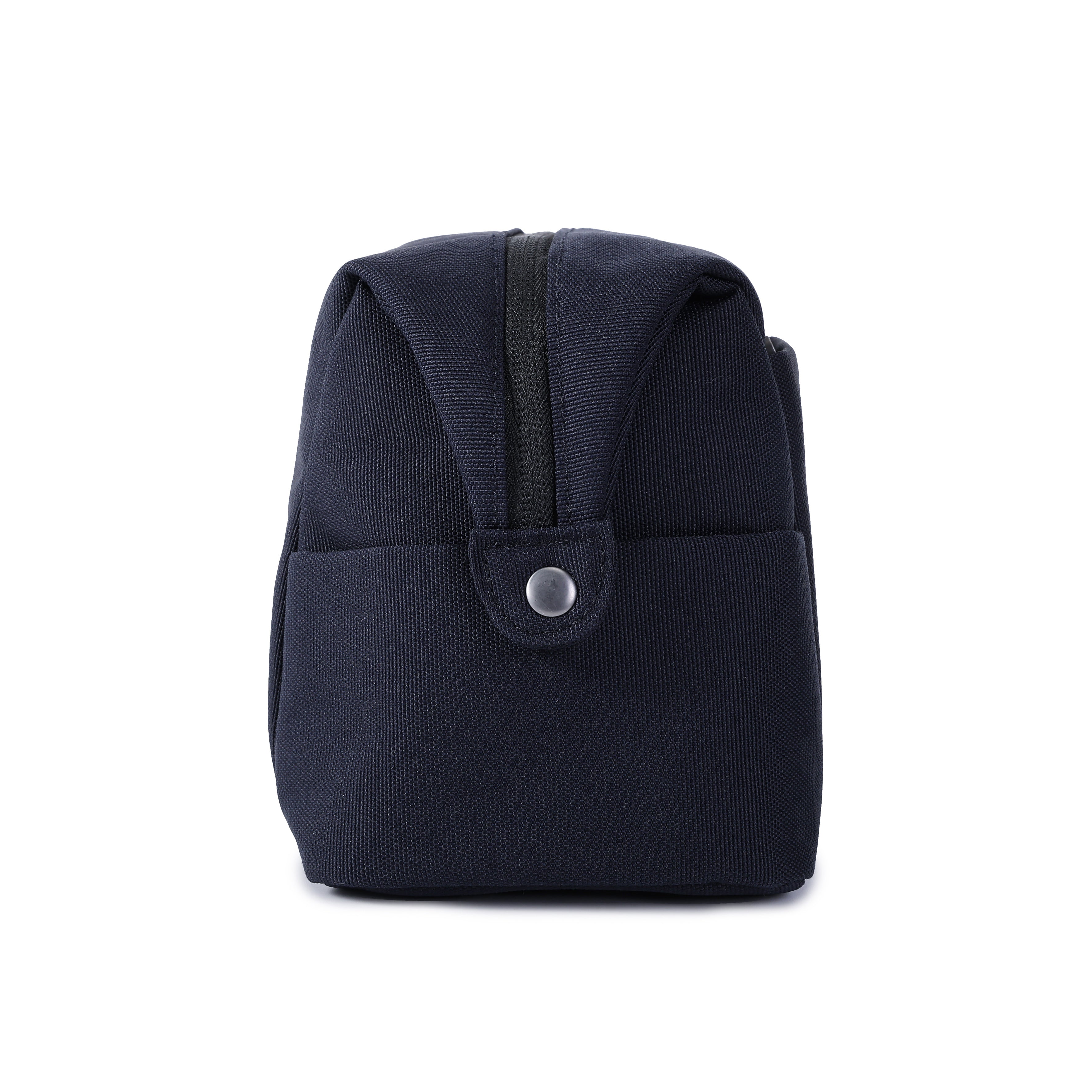 Side view of Hedgren BREAK Toiletry Bag in Peacoat Blue
