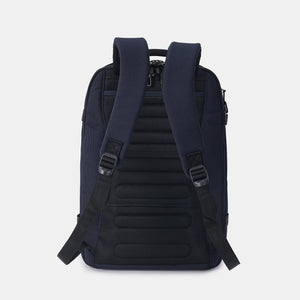 Back panel on Hedgren Trip Medium Travel Backpack in Peacoat Blue