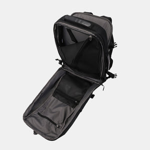 Interior of Hedgren Trip Large Travel Backpack in Black