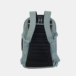 Ergonomic back panel on Hedgren's Trip Large Travel Backpack in grey green