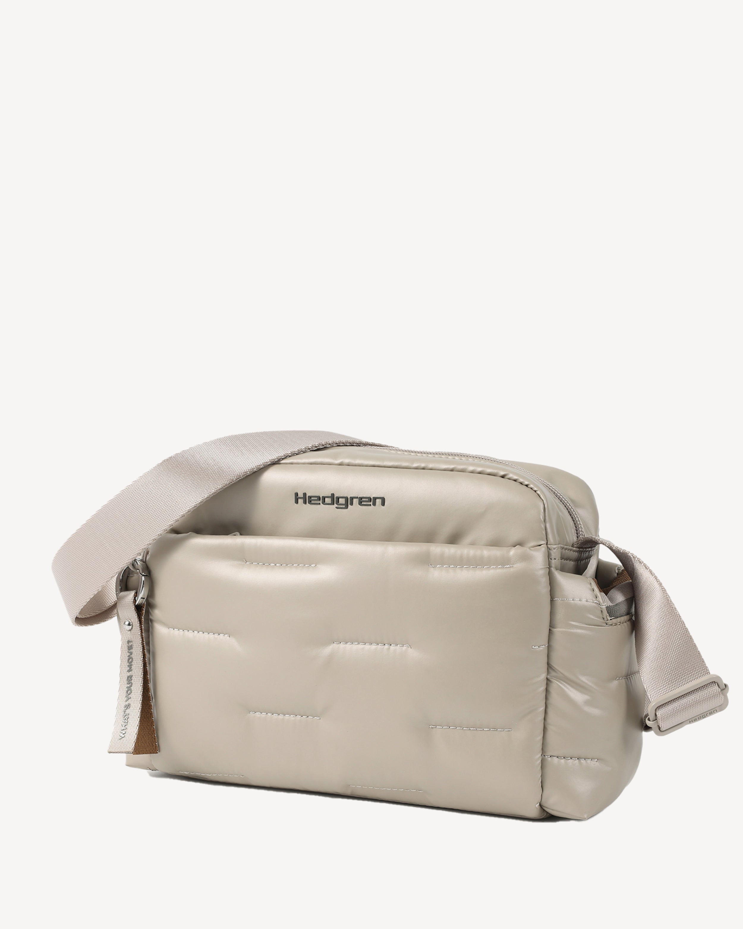 y*h様 【HOWLY】PUFF SLING BAG-Greige COZY Shoulder Bag in Greige | Hedgren