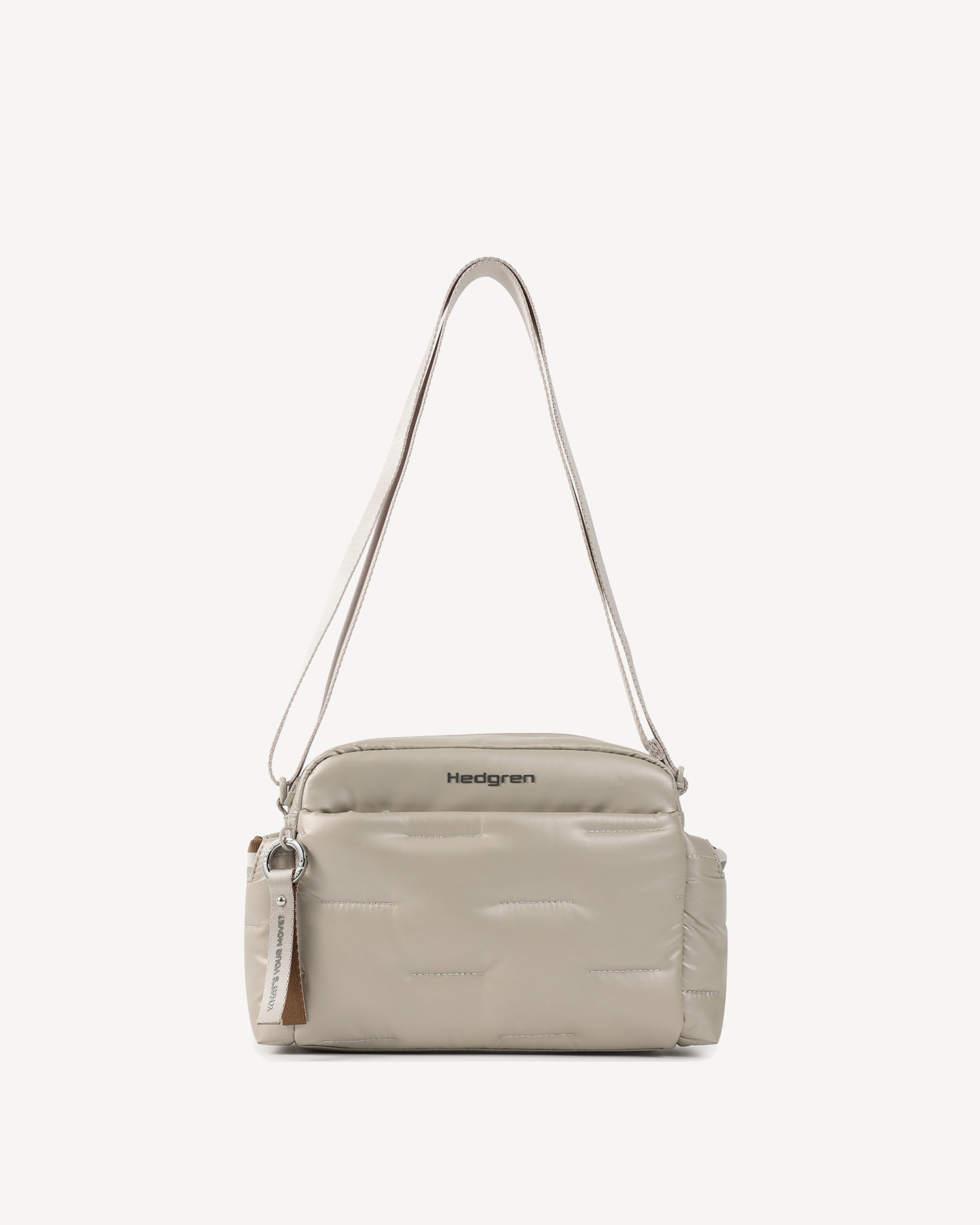 y*h様 【HOWLY】PUFF SLING BAG-Greige COZY Shoulder Bag in Greige | Hedgren