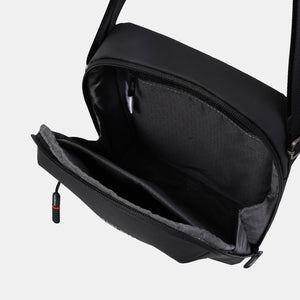 Interior of Hedgren WALK RFID Crossbody in Black