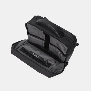 Business compartment in TABI Travel Backpack in black