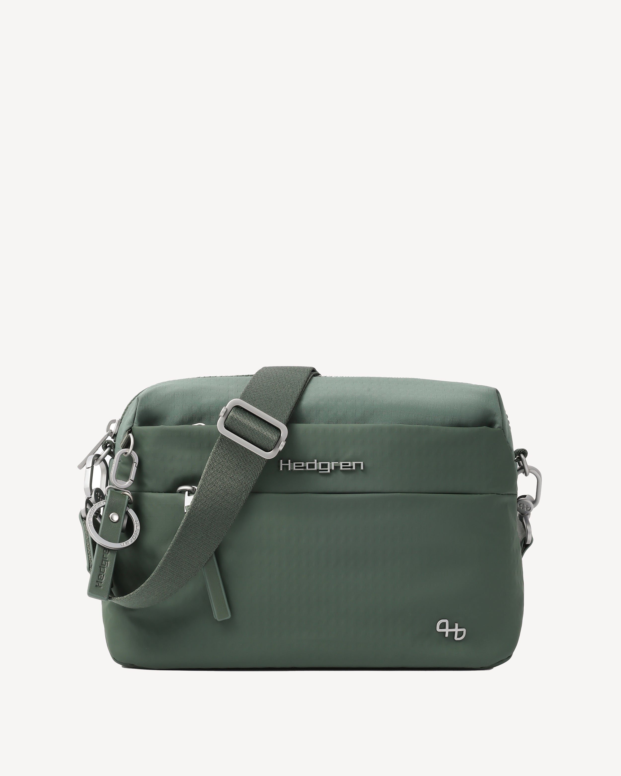TOTOI RFID Crossbody in Duck Green | Hedgren