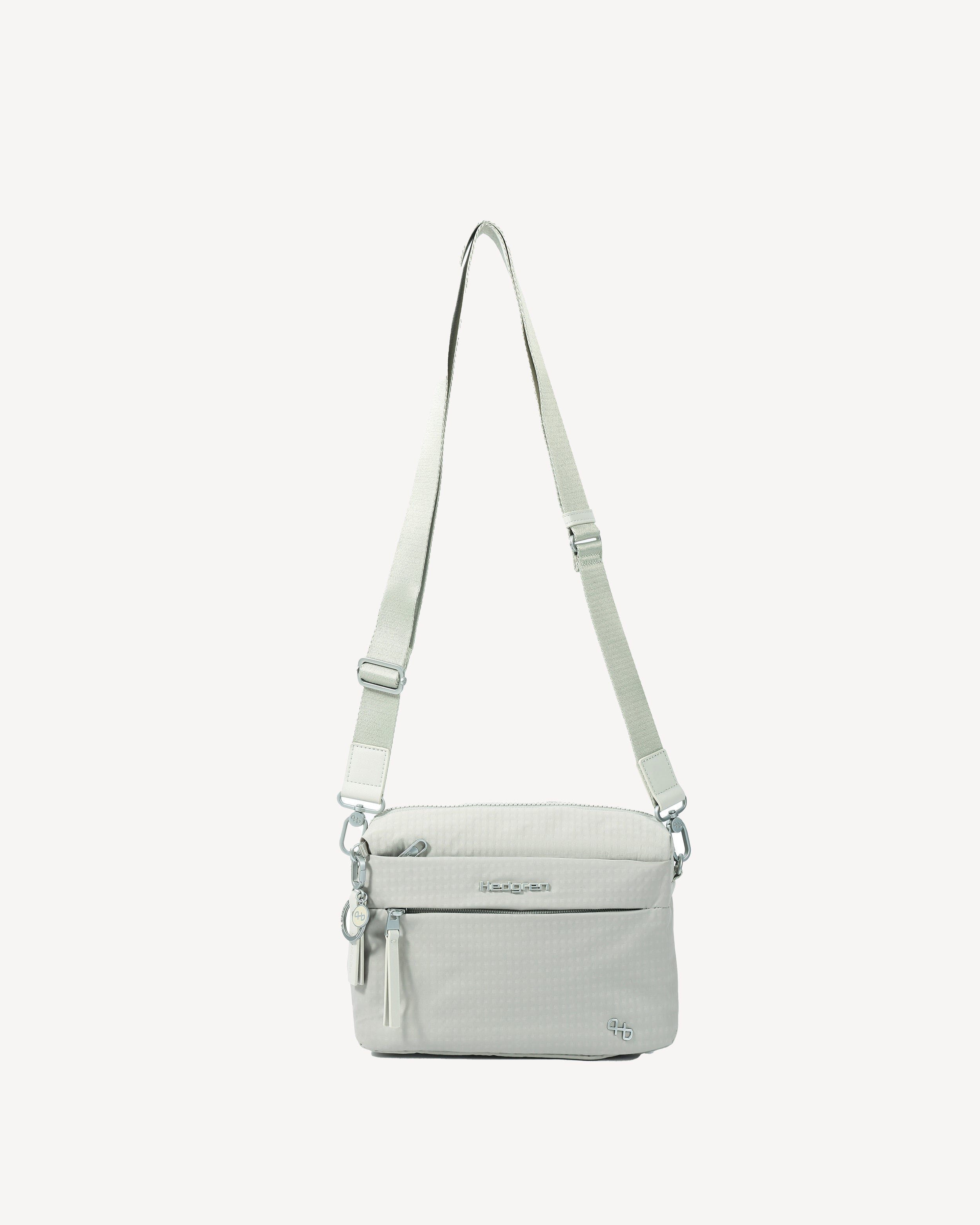 TOTOI RFID Crossbody in Willow Grey | Hedgren