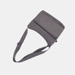 Harpers Shoulder Bag in Sepia (Taupe) laying flat