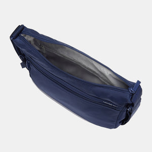 Interior of the Harpers Shoulder Bag in Total Eclipse Navy