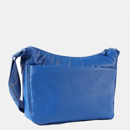 Harper's RFID Shoulder Bag Creased Strong Blue