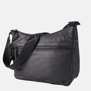 Harper's RFID Shoulder Bag Creased Black