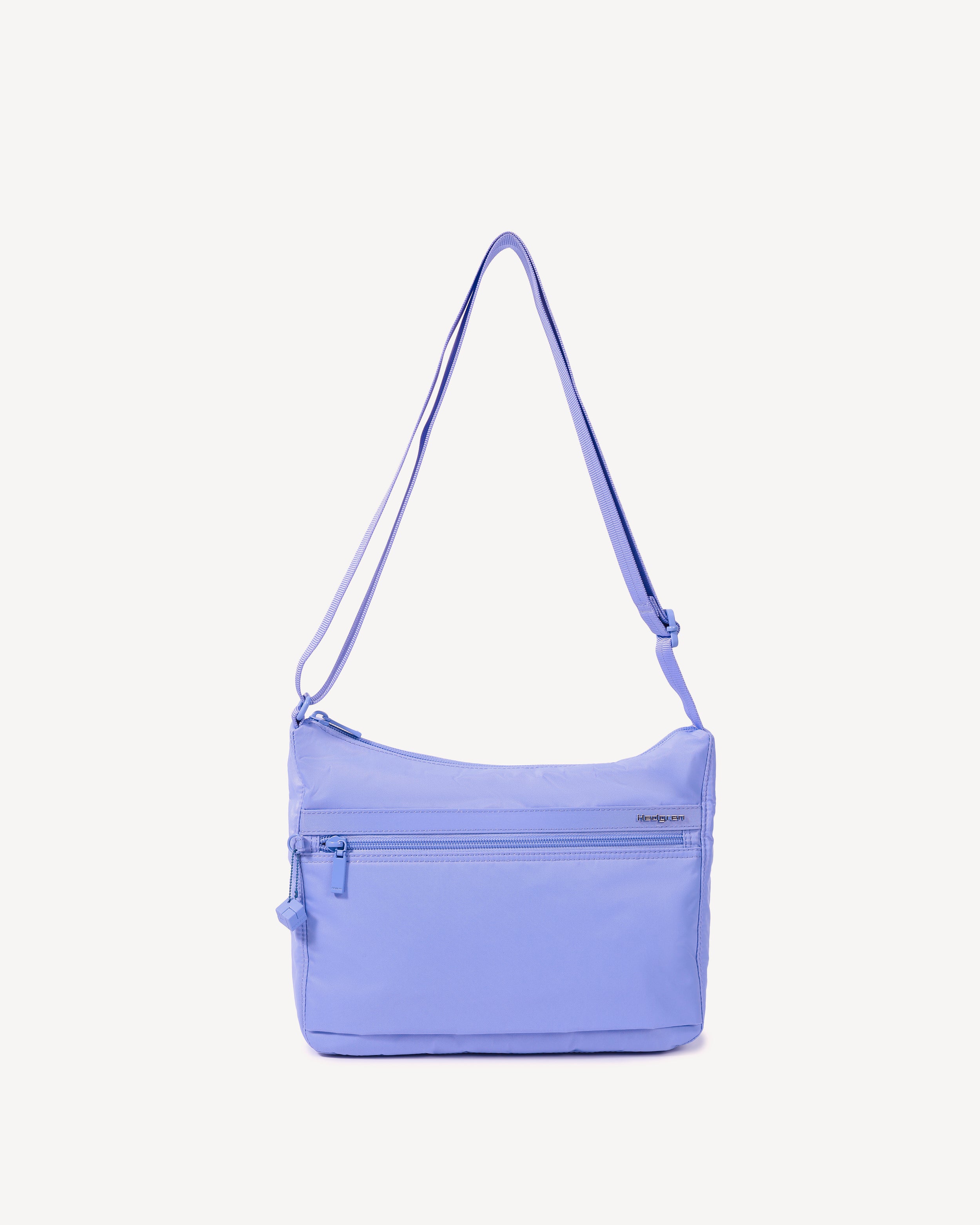 HARPERS RFID Shoulder Bag in Jacaranda Blue | Hedgren