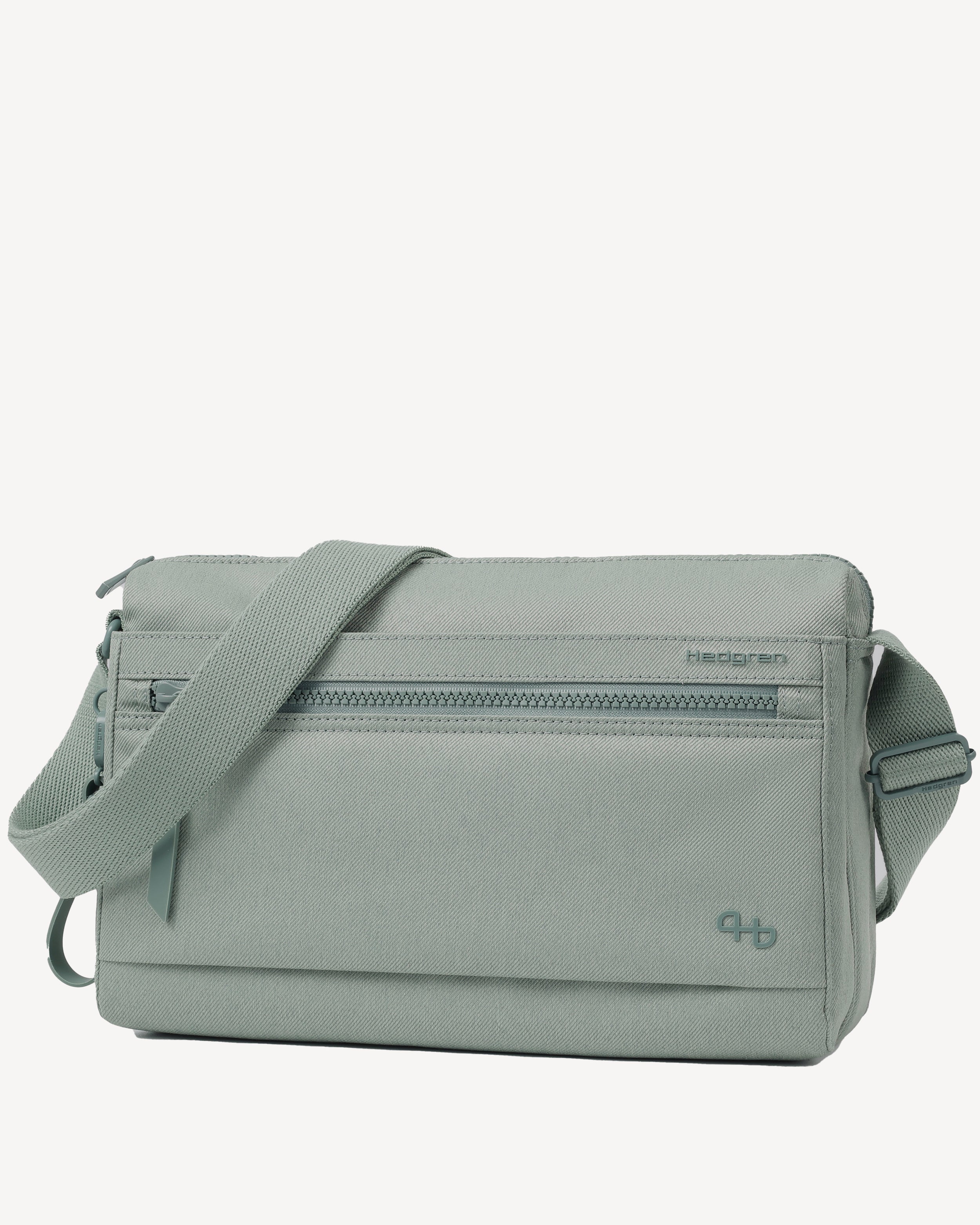 EYE MEDIUM RFID Crossbody in Lily Pad | Hedgren
