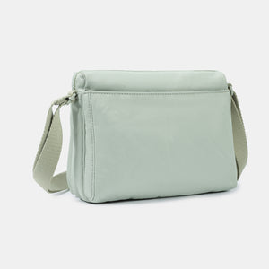 Back of the Eye RFID shoulder bag in willow grey