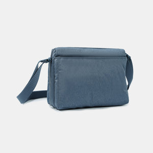 Back of the Eye RFID shoulder bag in vintage indigo