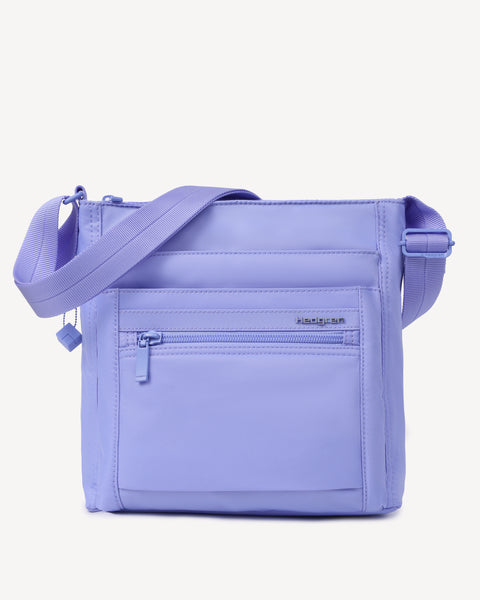ORVA RFID Crossbody in Jacaranda Blue | Hedgren