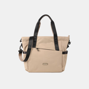 Hedgren Galactic Tote Bag in Stone Beige