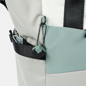 Side pocket on Hedgren Galactic Tote Bag in Naturals Mix