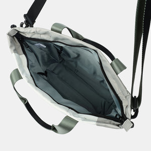 Interior of Hedgren Galactic Tote Bag in Naturals Mix