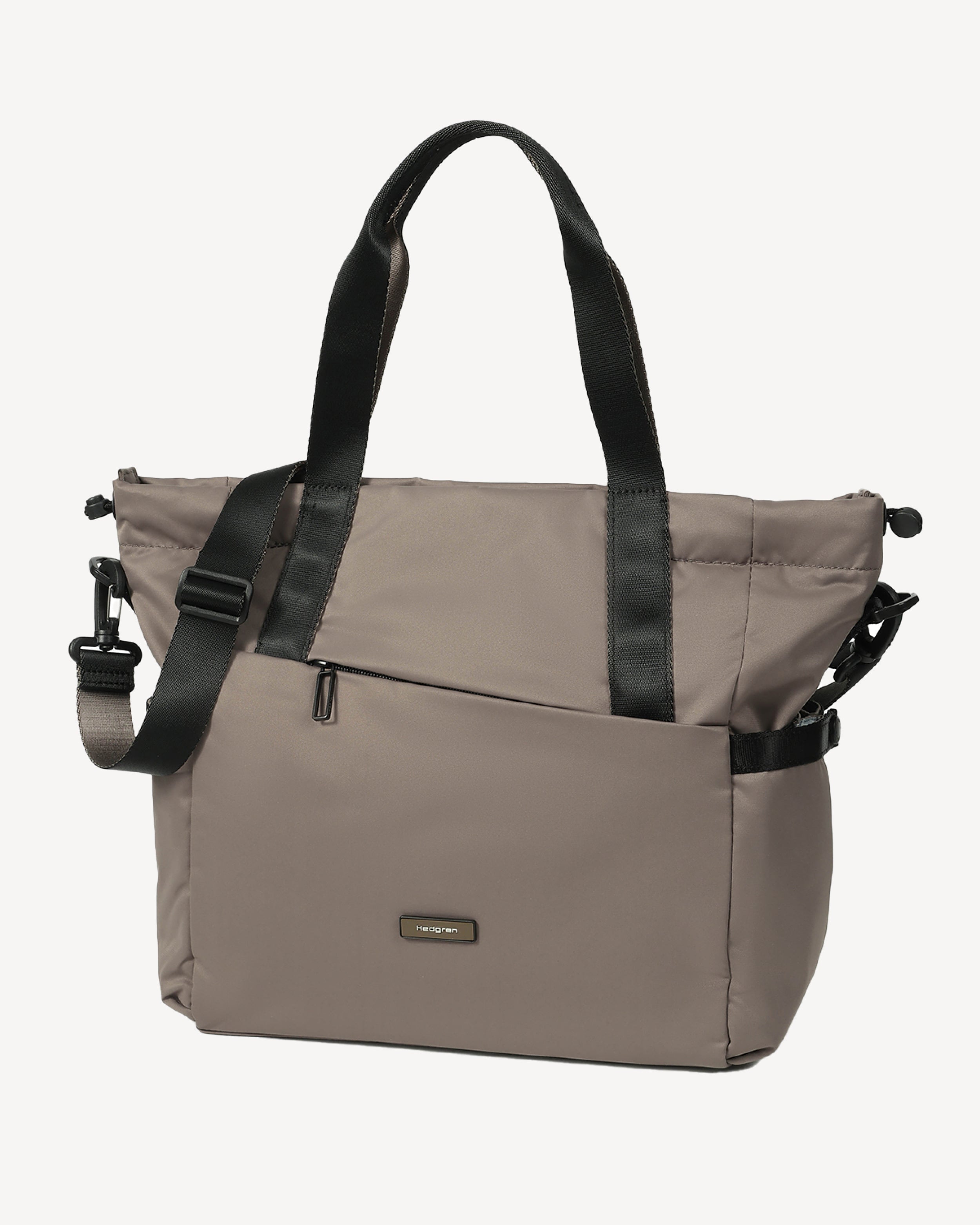 GALACTIC Shoulder Bag/Tote in Morel | Hedgren