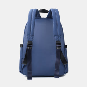 Back of Hedgren's COSMOS Backpack in Blue Mix