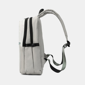 Side view of Hedgren's COSMOS Backpack in Naturals Mix