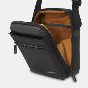 Interior of Hedgren's APP Crossbody in Black