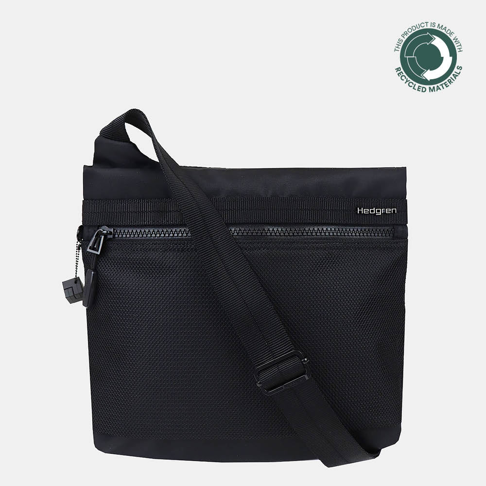 Ridge Sustainably Made Crossbody Black