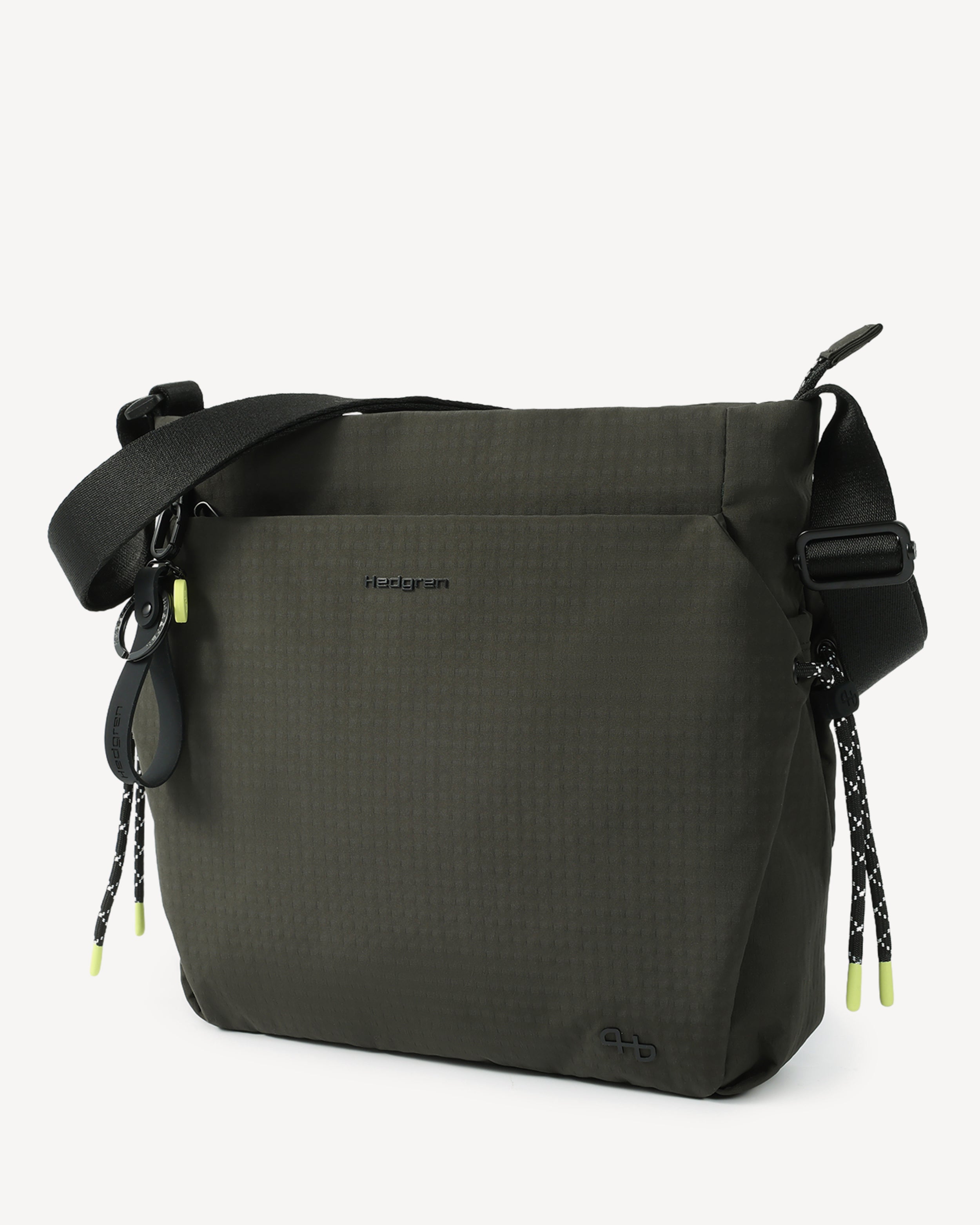 Makoto Y MAKOTO Large Crossbody Bag in Slate Forest | Hedgren
